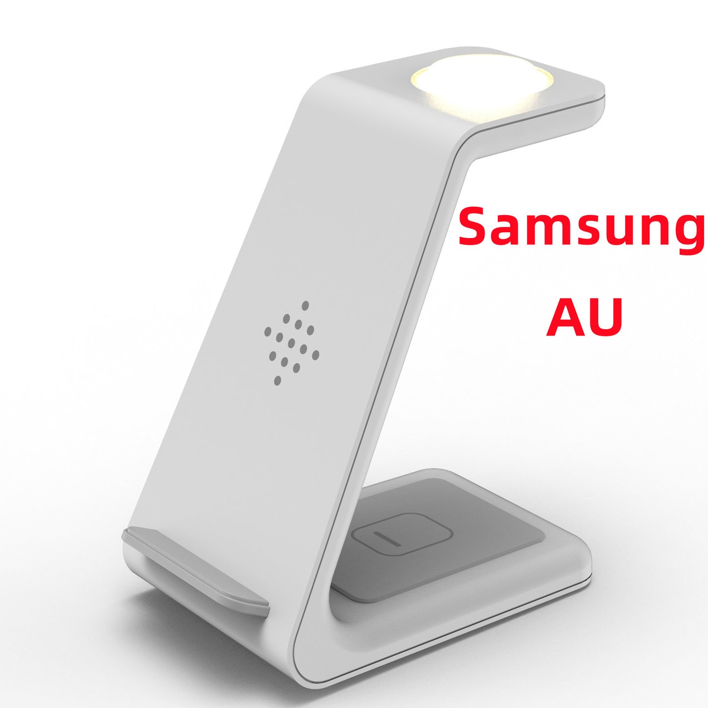 Station de charge rapide 3 en 1, support de chargeur sans fil, station de charge rapide sans fil pour support de téléphone