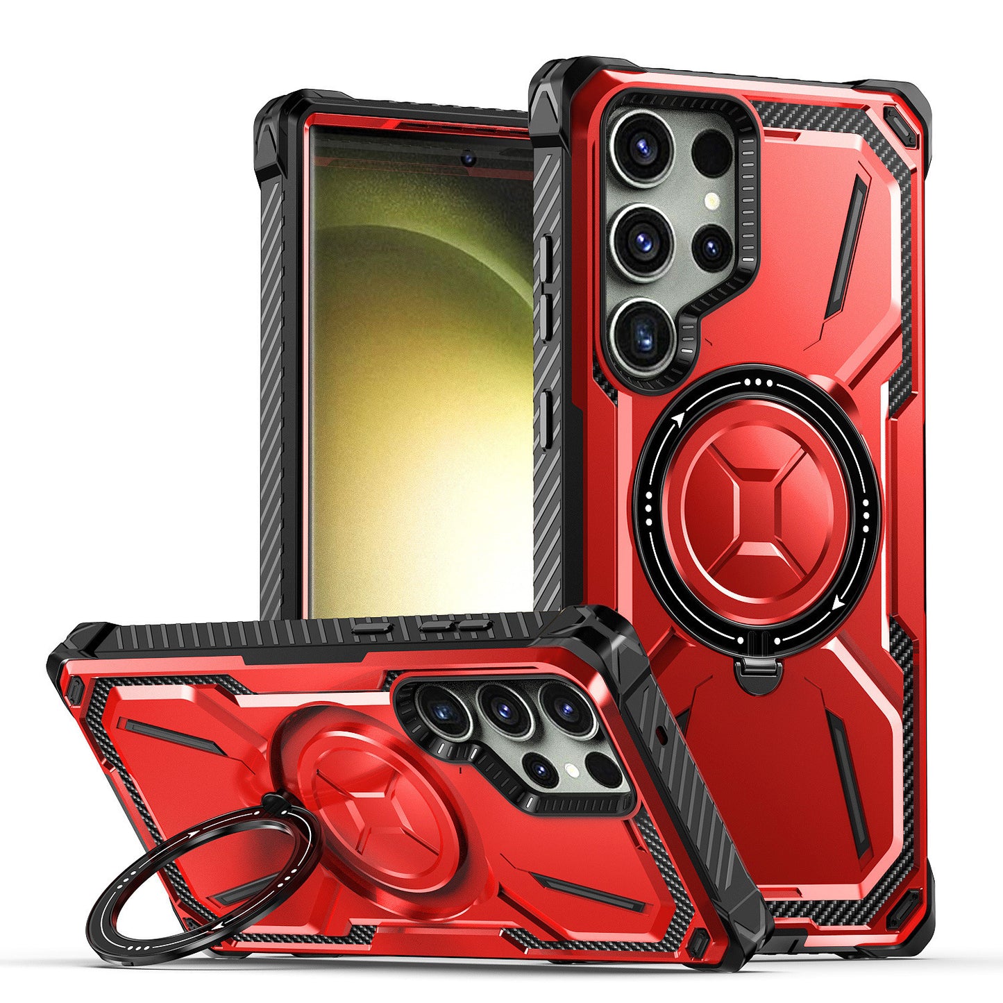 Coque de téléphone magnétique résistante aux chutes