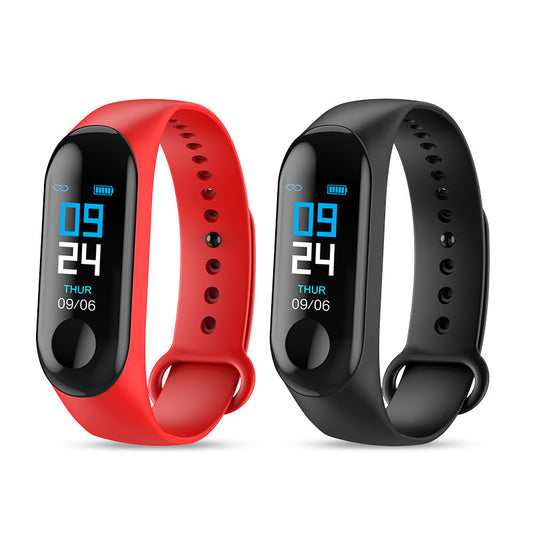Compatible avec, bracelet intelligent, fréquence cardiaque et tension artérielle, compteur d'exercice, informations sur les pas, rappel intelligent, bracelet couleur