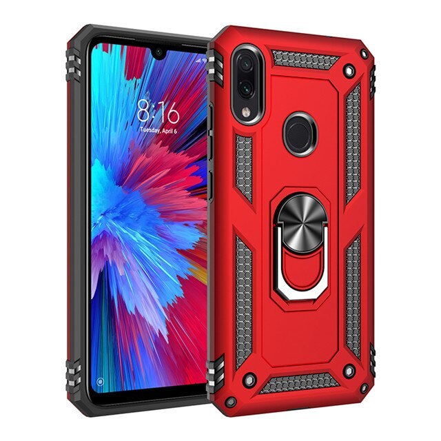 Étui de téléphone portable avec support pour anneau de voiture