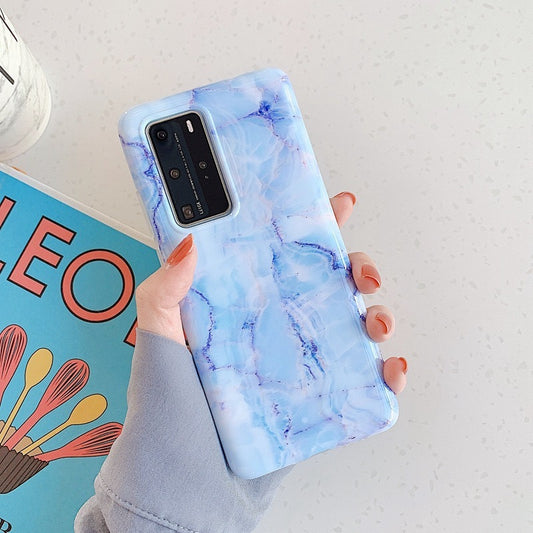 Coque de téléphone Huawei marbrée