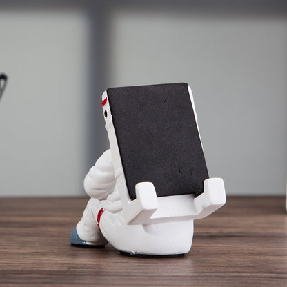 Support de téléphone portable simple et créatif pour étudiant, accessoire de bureau mignon et astronaute, idéal comme cadeau ou décoration de bureau