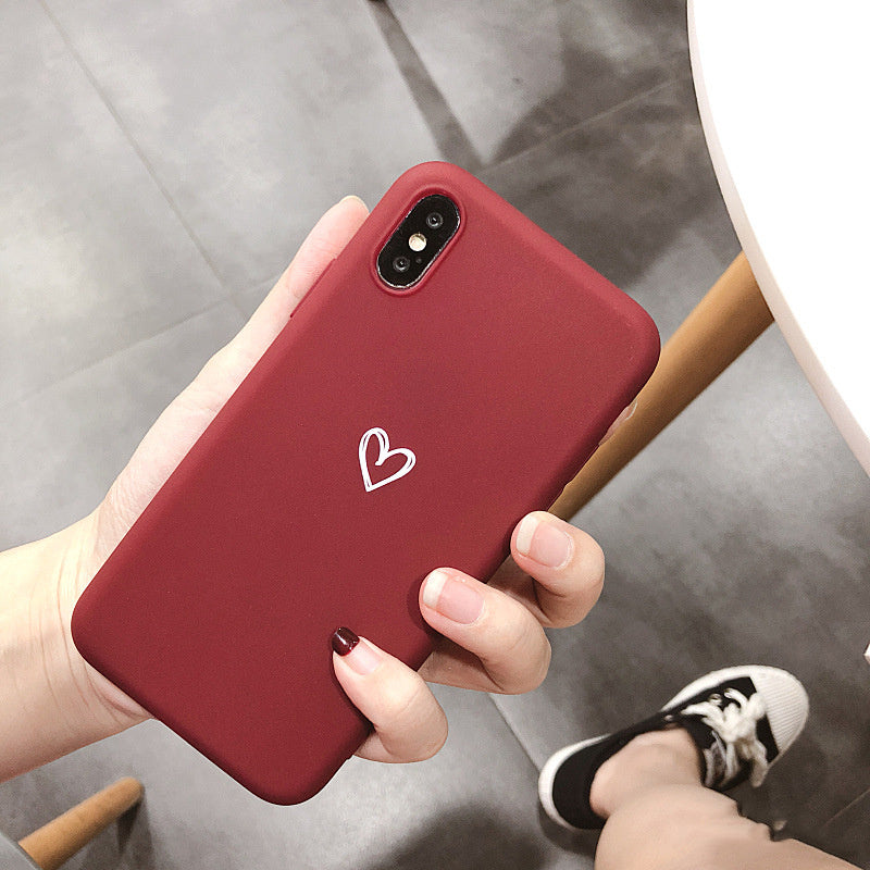Coque de téléphone givrée