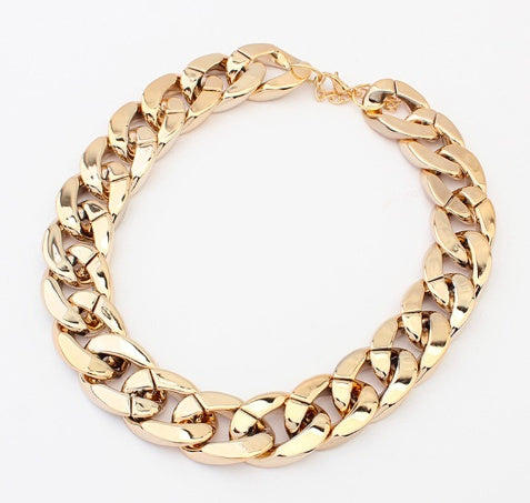 Colliers et pendentifs tendance à chaîne épaisse pour femmes
