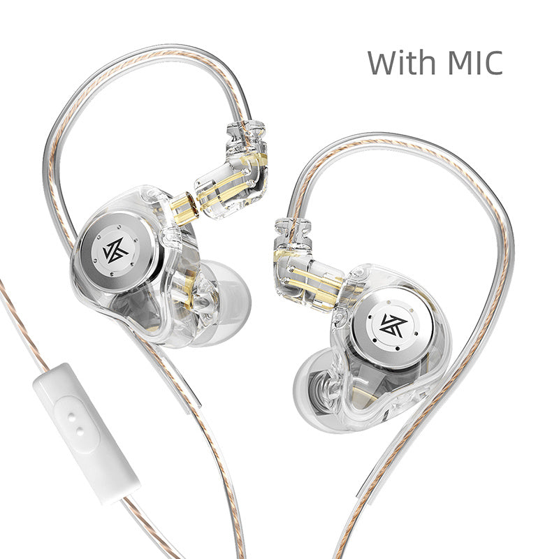 Nouveaux écouteurs intra-auriculaires KZ EDX Pro, basses, casque de sport antibruit, hi-fi