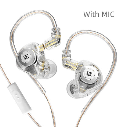 Nouveaux écouteurs intra-auriculaires KZ EDX Pro, basses, casque de sport antibruit, hi-fi