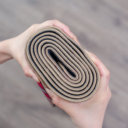 Tapis de yoga en lin et caoutchouc naturel - LUXARAH