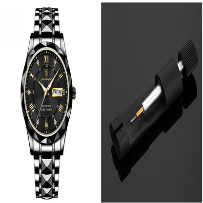 Montre à quartz lumineuse étanche pour homme avec double calendrier - LUXARAH