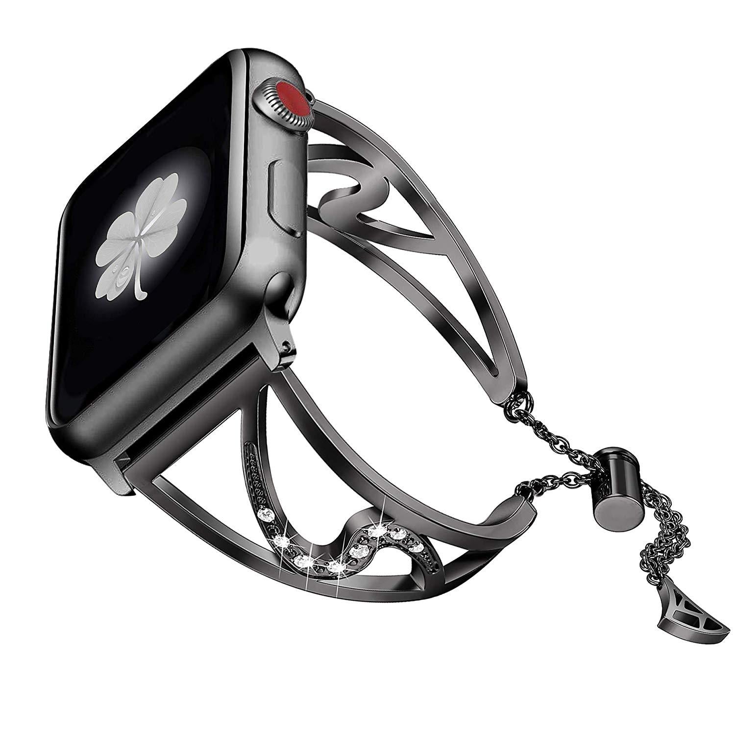 Bracelet de montre en acier inoxydable en forme de S - LUXARAH