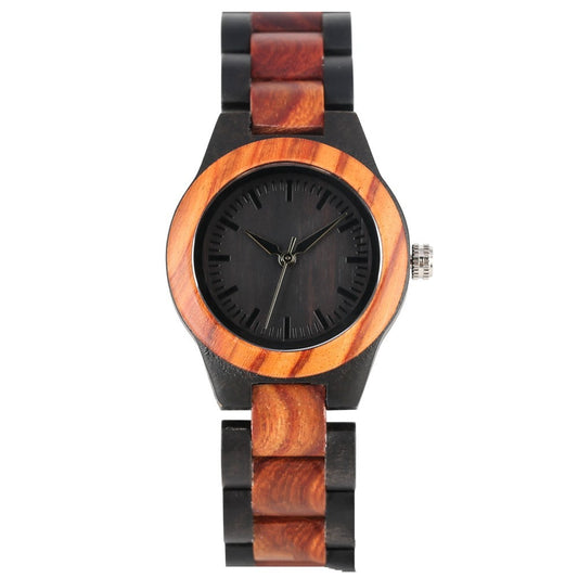 Montre en bois de bambou