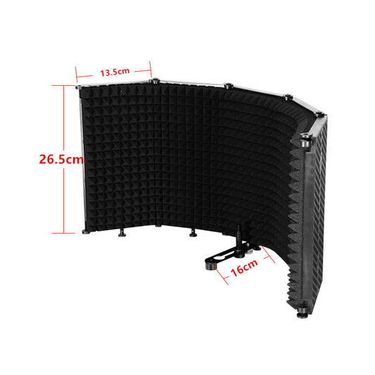 Bonnette anti-vent pour microphone de studio