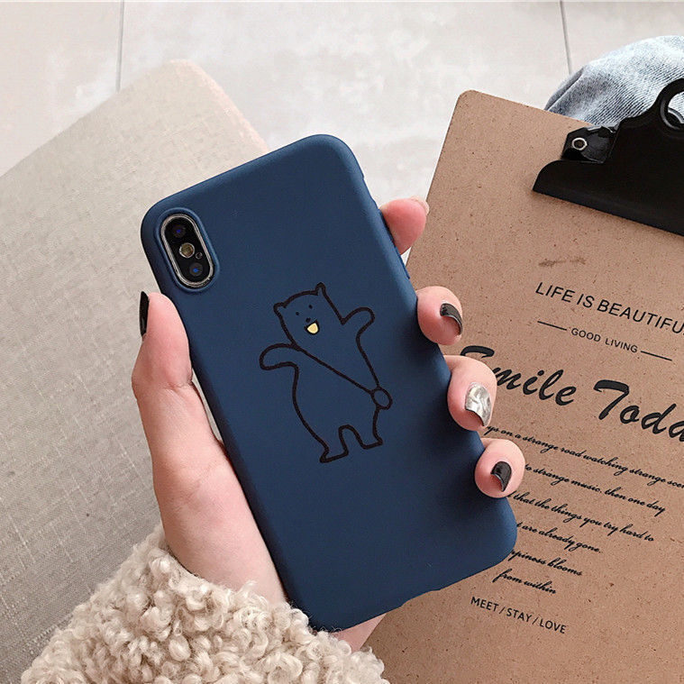 Coque de téléphone givrée