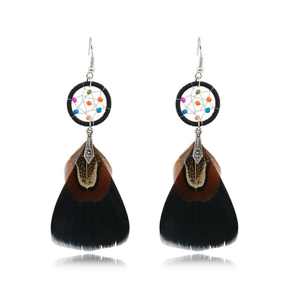 Boucles d'oreilles en plumes, boucles d'oreilles de célébrités populaires