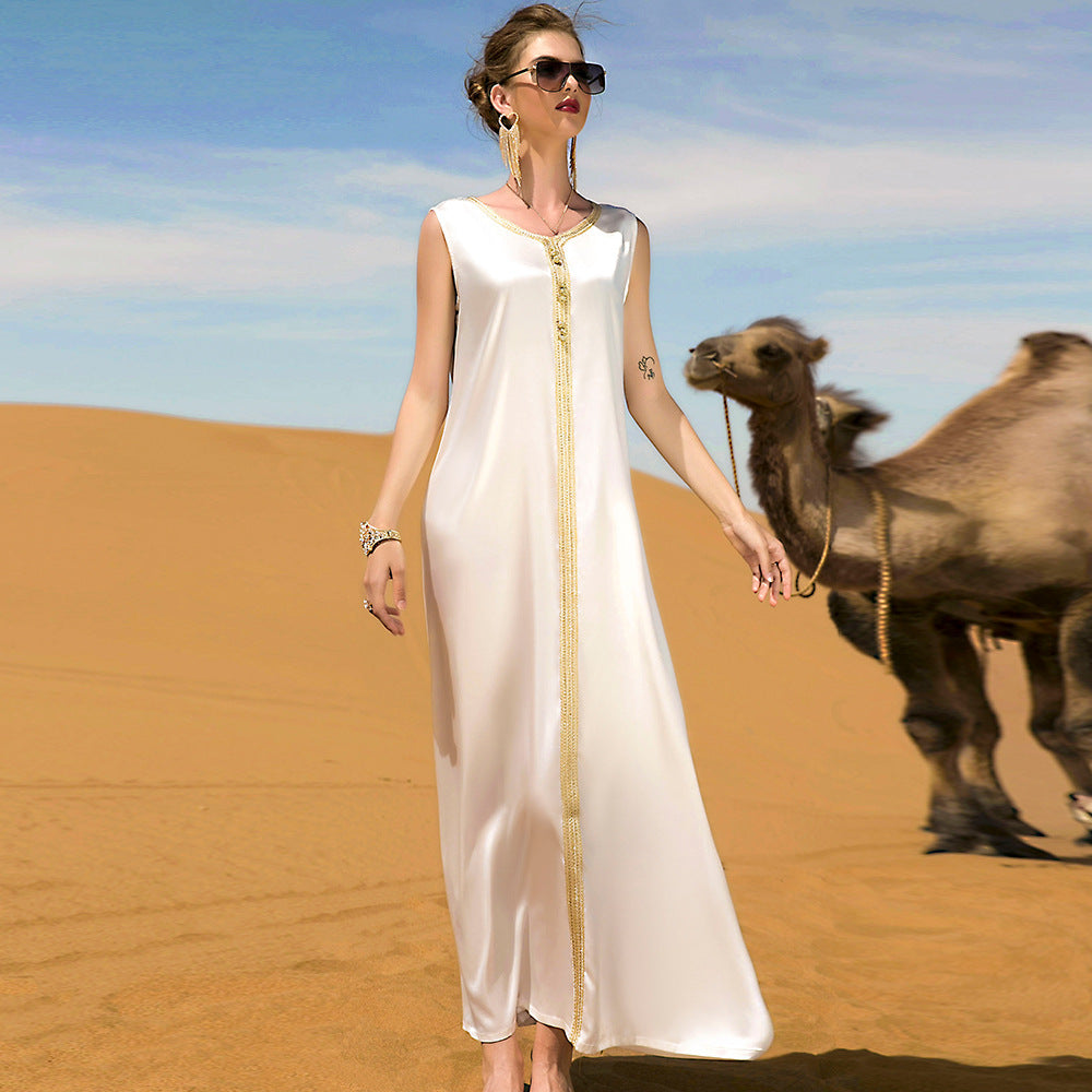 Robes à broderies pour femmes, tempérament et mode - LUXARAH