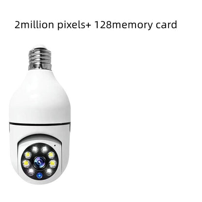 Caméra WiFi 1080P, ampoule, zoom x4, caméra E27, surveillance d'alarme domestique 5G WiFi