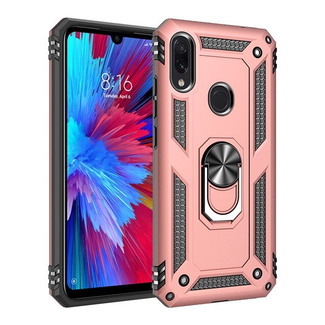 Étui de téléphone portable avec support pour anneau de voiture