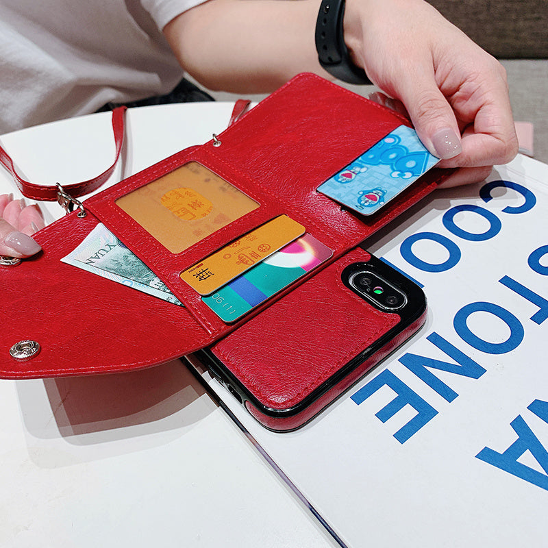 Petit sac pour carte de monnaie, étui pour téléphone portable