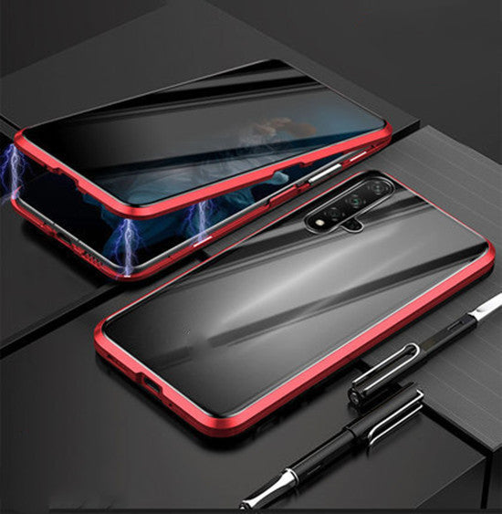 Coque de protection magnétique anti-regards pour téléphone