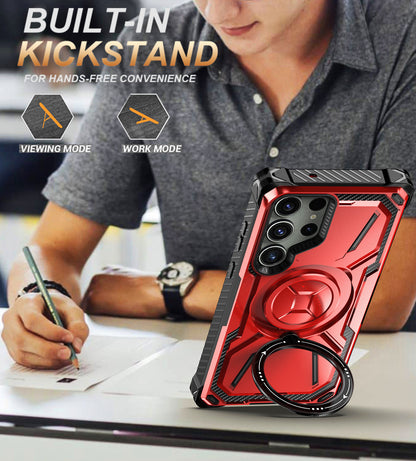 Coque de téléphone magnétique résistante aux chutes