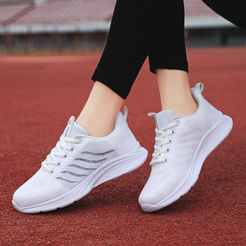 Chaussures de course à pied en maille pour femmes d'âge moyen - LUXARAH