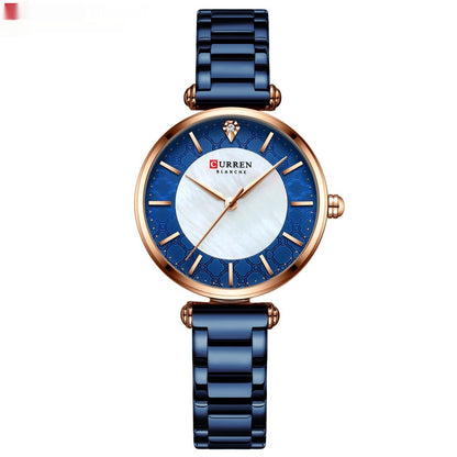 Petite montre en acier, adorée par les femmes, décontractée - LUXARAH