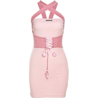 Robes avec ceinture fine - LUXARAH