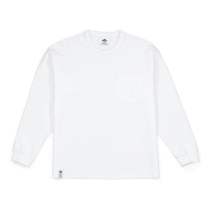 T-shirt oversize à manches longues et couleur unie pour homme - LUXARAH