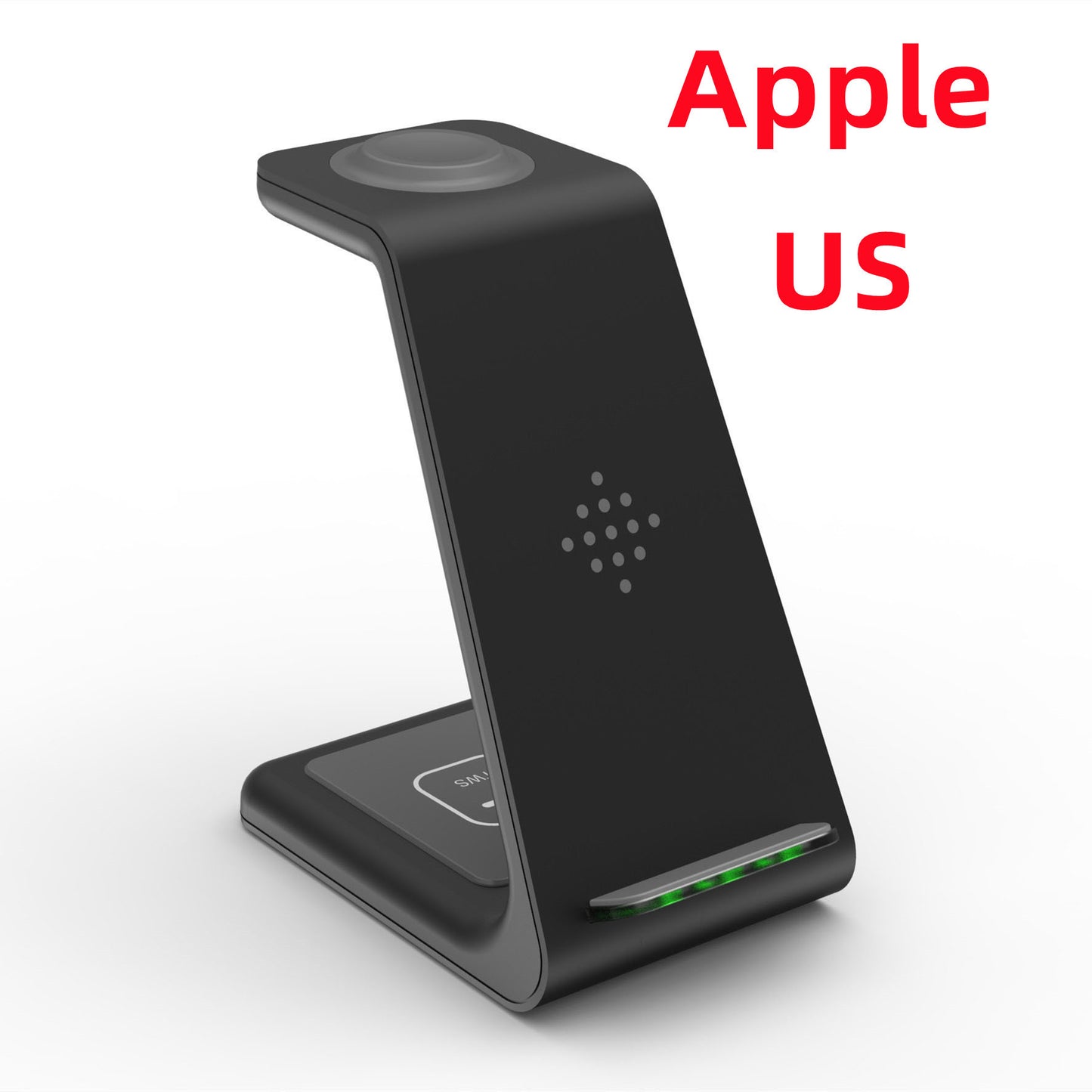 Station de charge rapide 3 en 1, support de chargeur sans fil, station de charge rapide sans fil pour support de téléphone