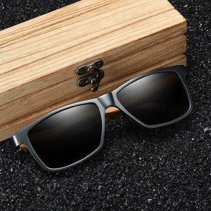 Lunettes de soleil polarisées en bambou