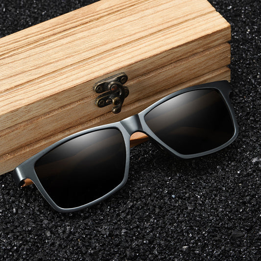 Lunettes de soleil polarisées en bambou