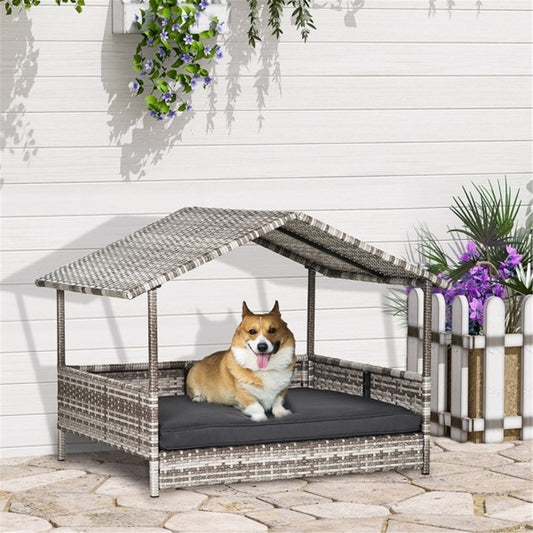 Panier pour chien, canapé en rotin, tente pour chien - LUXARAH