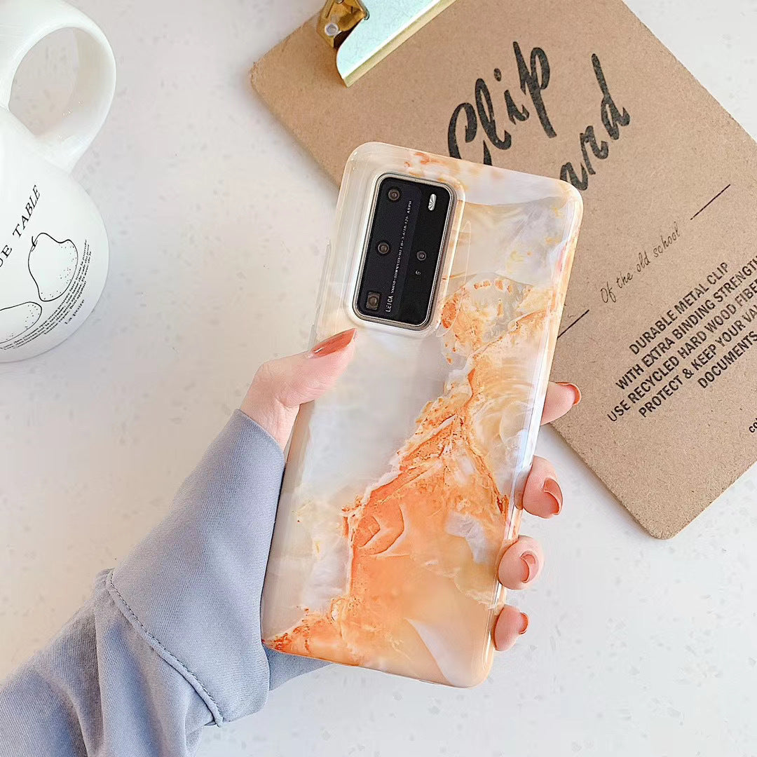 Coque de téléphone Huawei marbrée