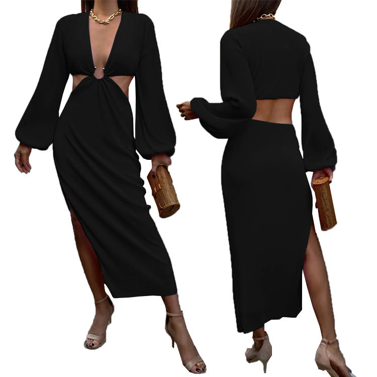 Robes plissées sans taille pour femmes, mode automne - LUXARAH