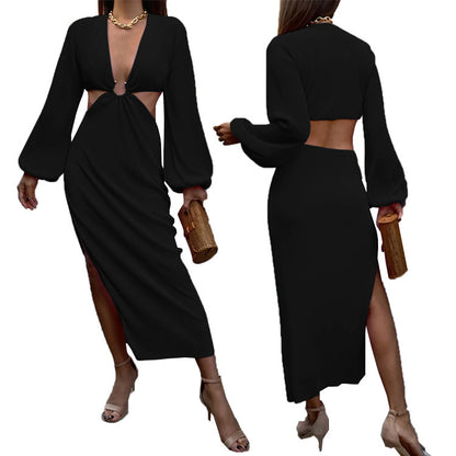 Robes plissées sans taille pour femmes, mode automne - LUXARAH