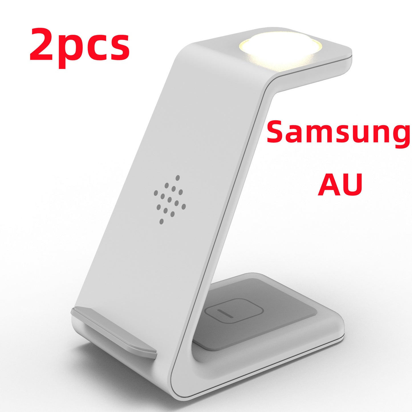 Station de charge rapide 3 en 1, support de chargeur sans fil, station de charge rapide sans fil pour support de téléphone