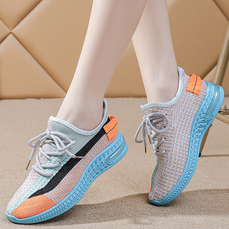 Chaussures de course légères et décontractées pour femmes, à la mode et parfaitement assorties - LUXARAH