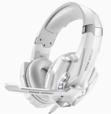Casque de jeu filaire avec son surround, basses profondes, stéréo, écouteurs avec microphone