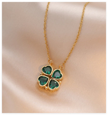 Collares de nuevo estilo, cadena de clavícula de circonita.