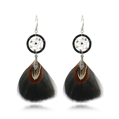 Boucles d'oreilles en plumes, boucles d'oreilles de célébrités populaires