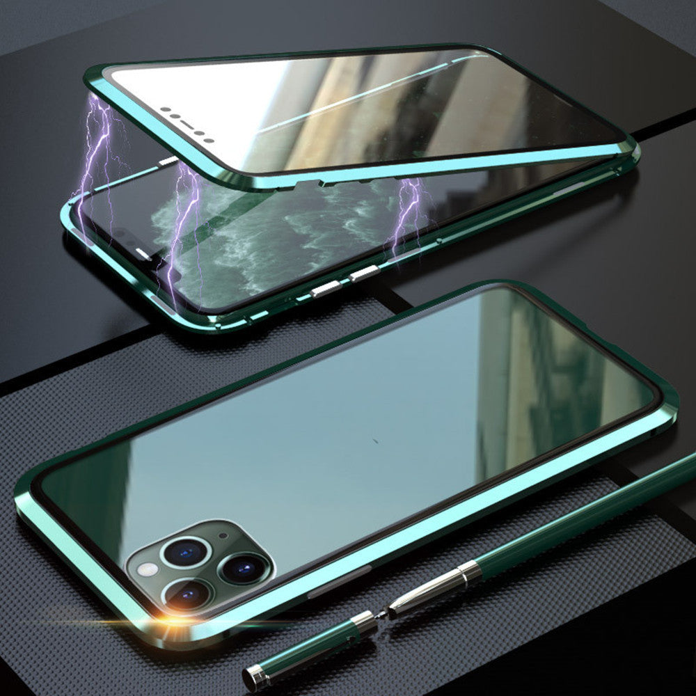 Verre double face pour étui de téléphone portable 11 pouces