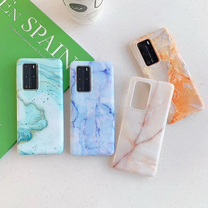 Coque de téléphone Huawei marbrée
