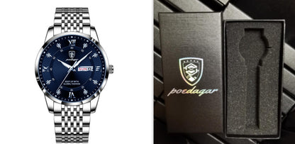 Nouvelle montre homme étanche avec calendrier lumineux - LUXARAH