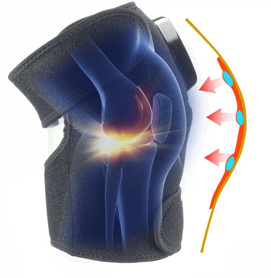 Appareil de massage électrique infrarouge pour le genou, enveloppant le coude, thérapie par vibrations, appareil de physiothérapie, soulagement de la douleur