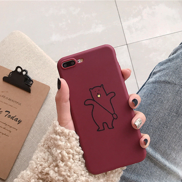 Coque de téléphone givrée