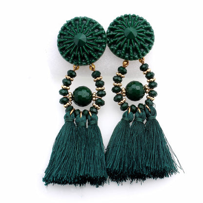 Boucles d'oreilles à pampilles