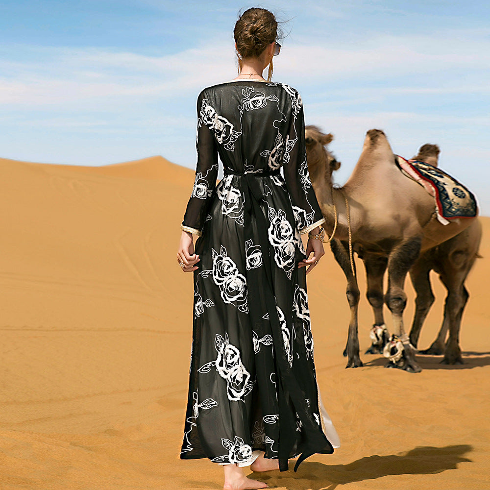 Robes à broderies pour femmes, tempérament et mode - LUXARAH