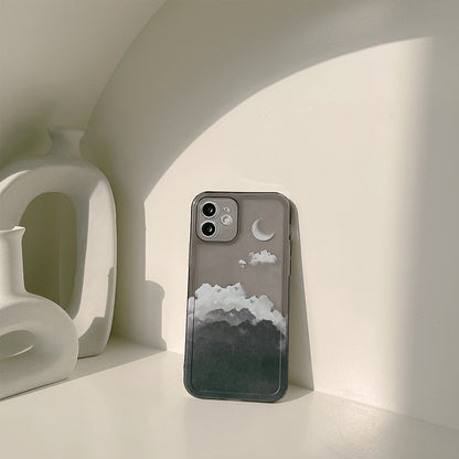 Coque de téléphone portable dégradée Late Night Cloud