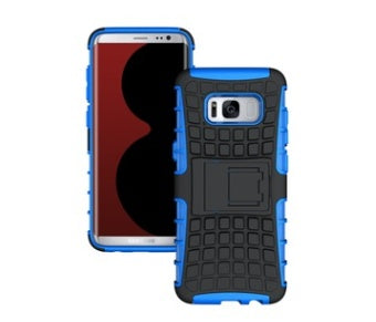 Étui pour téléphone portable S8 à motif de pneu S8 Plus, veste anti-chute, support incassable deux en un