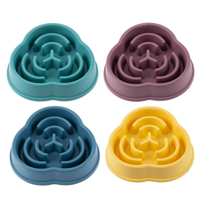 Gamelle pour chien à alimentation lente et antidérapante, anti-étouffement - LUXARAH