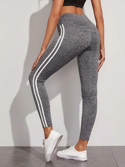 Pantalon legging moulant de course à pied pour femme, idéal pour le fitness et le yoga - LUXARAH